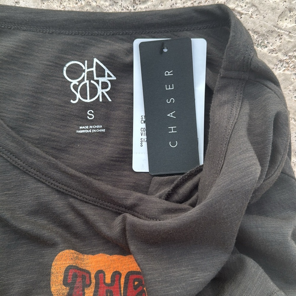 Chaser Graphic Tee in Gray “The Stoned Age” - Picture 6 of 6